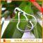 High quality competitive price white color pear safety pin
