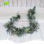 GNW CHGR-1607021 New design cheap silver christmas garland with white ball