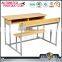 School Furniture Used High School Classroom Single Set Desk and Chair