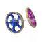 Wheel hand spinner brass dual fidget air spinner