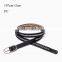 Wholesale Fashion Chain Decorated Sex Women Lady Thin PU Waist Belt