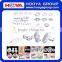3 Pcs Veined Sunflower Daisy and Gerbera Flower Cake Decorating Tools Flower Plunger Fondant Cutters Embosser Paste Tool Kit
