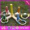 2016 hot sale baby wooden ring toss,top fashion kids wooden ring toss,high quality children wooden ring toss W01A162