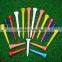 Colorful Plastic Golf Tee 4-7 cm for sale