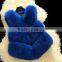 TJ-R-3 Soft simple fake fur vest women faux fur vest