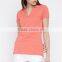 Women Short Sleeve Polo T-shirt Solid Polo Collar Shirt Wholesale China