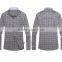 Business casual plaid shirt wash-and-wear cotton of cultivate one's morality men long sleeve shirt male tide