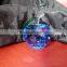 Beauty blue crystal apple ,crystal gift ,crystal Christmas Gift