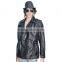 DOUBLE PRESS OFFICER LEATHER COAT SHEEP LEATHER