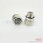 Connector with ferrule/ gasket/ locknut/ o ring / throat