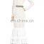 latest design formal evening gown chambray-trimmed long sleeve lace evening gown dresses