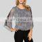 2015 new in Josey Lattice Sleeve Blouse