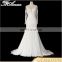 Tiamero European over hip design prospective backless long sleeve import lace mermaid wedding gown