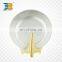 Jiabo Custom gold plating buddhism buldings metal souvenir plate