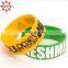 The sportman like wearing silicone wristbands gym