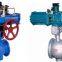 eccentric semi-ball valve