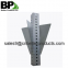 Galvanized Steel Perforated Square Sign Posts