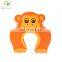 kid safety product for cute animals rubber silicone door stopper