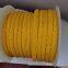 Recomen supply good quality  UHMWPE core  and polyester cover boat moring ropes  34mm sailing rope