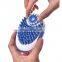 Silicone Dog Bath shampoo Brush Dog Washing Cleaning Brushes Cat Grooming Hair Brushes Pet Massage Brushes