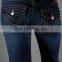 DiZNEW stylish latest design denim style rough jeans for women