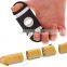 HQJ051  HQ cheap plastic cigar cutters Stainless steel cut cigar cutter scissor