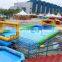 Outdoor Movable Giant air pop up inflatable soccer arena,inflatable water soap slippy football sport game