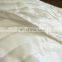 Home textile wholesale best price custom  white color Satin ultrasonic bed cover