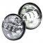 4.5" 30W motorcycle crystal led angle eyes fog light 4.5 inch ring fog light for harley