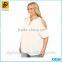 Plus Size 2016 New Summer Women Casual Cold Shoulder Blouse with High Quality Design
