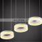 China manufacture three heads modern simple lightings led dining room bar lamp