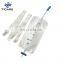 Hospital Use Medical PVC Material 750ml 1500ml Disposable Urine Bags With Leg Hanging Elastic Strap