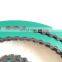 Green Rubber Coated Synchronous Belts(Hardness=45 Section T10)
