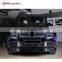 New arrival and high quality PP material W463 G65 G63 B style front lip spoiler with LED for G-class W463 G63 G65
