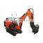 Multiple model joystick hydraulic excavator chinese digger mini excavator for sale