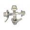 high quality eccentric aligment cam bolts Best Decentration with 2 tab washers and flange lock