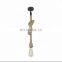 Hemp Rope Lights Retro Loft Industrial Hanging Lamp Light Fixtures Decor Lighting
