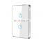 US standard ZigBee mirror wall touch dual control switch  L+N wire  Silver frame remote control  timing smart switch panel