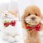cute shape pet collar with accessories bow knot collar manufacturer pet tracking collar