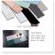 Foshan factory 75x150mm plain black color cheap brick subway ceramic tiles for wall C671002
