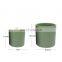 custom wedding nordic cylinder small luxury decorative matte color empty geometric ceramic votive candle holder for home decor