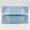 Custom ribbon elegant baby blue food hamper magnetic closure giftbox wholesale