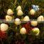 Outdoor Waterproof IP44 Solar Powred Led Mushroom String Light For Garden Decoration