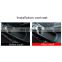 Suitable for 16-20 models of Subaru BRZ/Toyota 86 rear cup holder bottom groove pad real carbon fiber (soft) 1 piece set