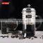 chrome coffee pot,stainless steel french press,glass coffee maker