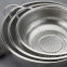 Kitchen Stainless Steel Fruits and Vegetables Washing Strainer Draining Colander Basket Durable Hander?& Base Mesh Colanders