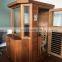 manufactory Wood indoor home far infrared sauna room 1 or 2 person mini sauna room with video and music