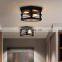 Traditional light for indoor ceiling lamp vintage  matte glass light
