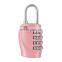 Mini 4 digit combination zinc alloy padlock TSA330 Customs travel TSA luggage combination lock