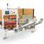 Automatic case packer robot arm biscuits cakes burgers foods carton box filling packing machine